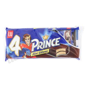 Lot de 4 Prince Mini Gâteau LU 4x30g